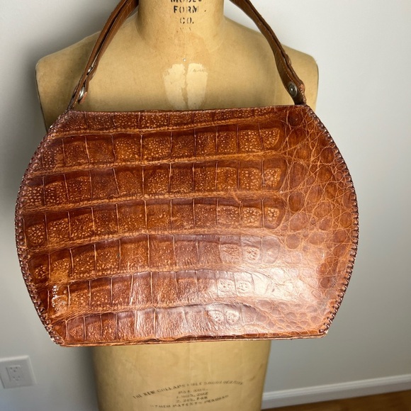 Vintage alligator leather purse made in Cuba - Picture 3 of 10